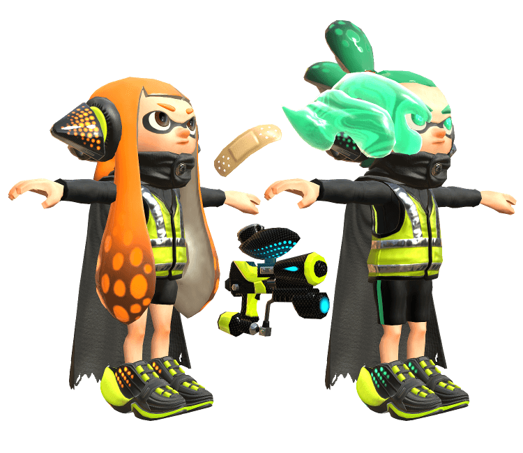 Model render of Agent 3 in the Hero Suit, as seen in the Octo Expansion