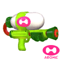 Tentatek Splattershot in Splatoon