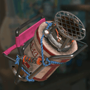 Shichirin Pow Slosher in Splatoon Raiders