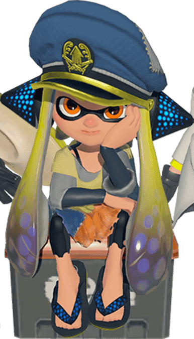 Official render of the Captain from Splatoon 3 Return of the Mammalians