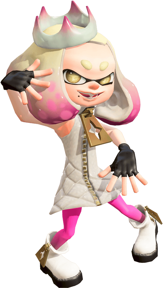 Official render of Pearl from Splatoon 2