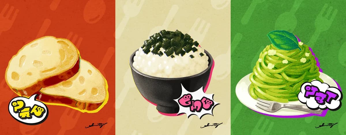 Splatfest art: Which could you eat every day?