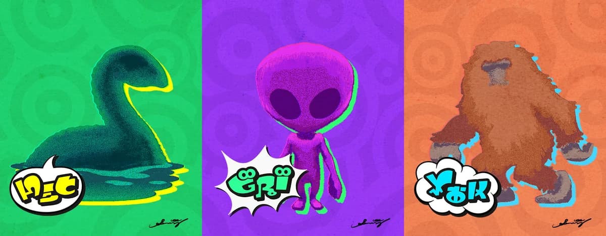 Splatfest art: Which of these is real?