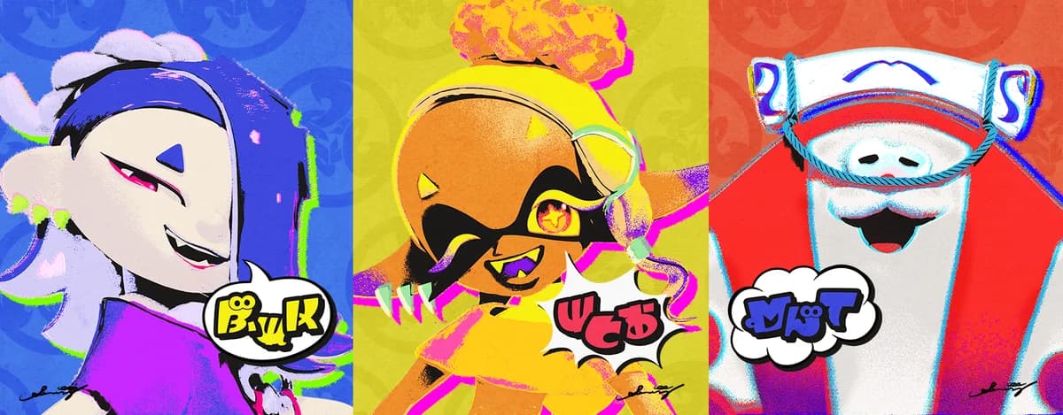 Splatfest art: Who would be the best leader?