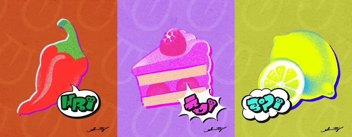 Splatfest art: What's your favorite taste sensation?